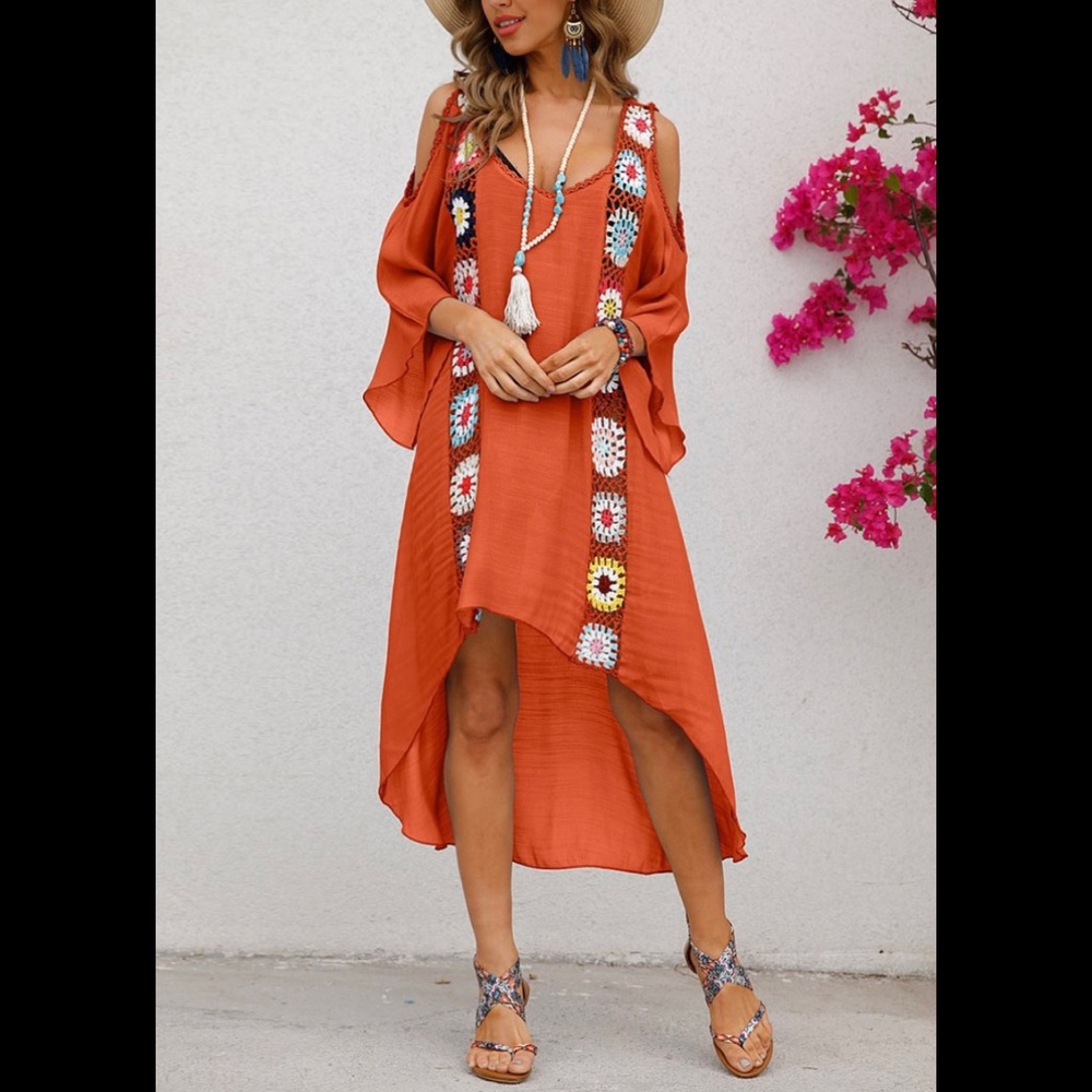 NWT long, high/low dress